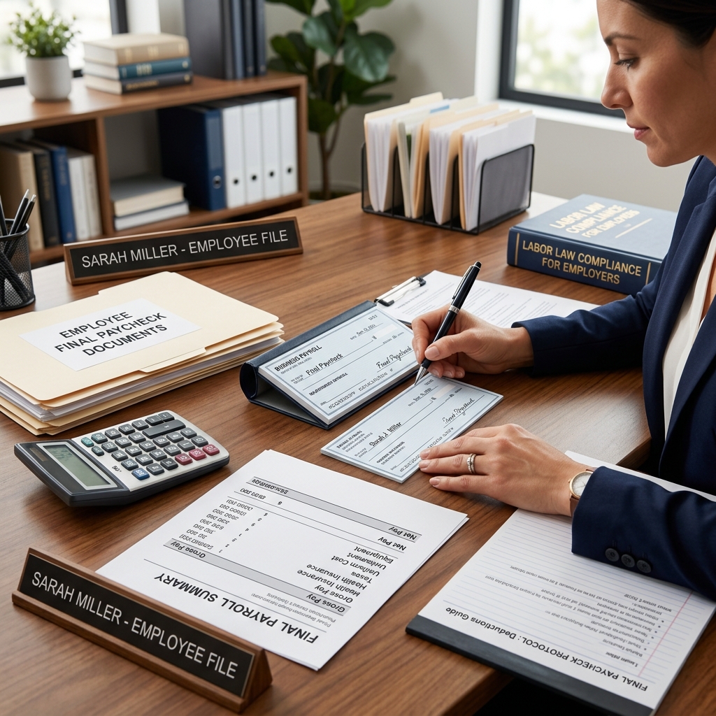 Withholding Money From Final Paychecks: A Legal Guide for Small Employers Understand when you can lawfully deduct from a departing worker’s wages, and how to avoid costly wage and hour violations.