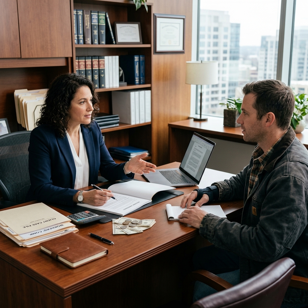Learn how workers’ compensation attorney fees work, what you actually pay, and how state laws protect injured workers from unfair legal costs.