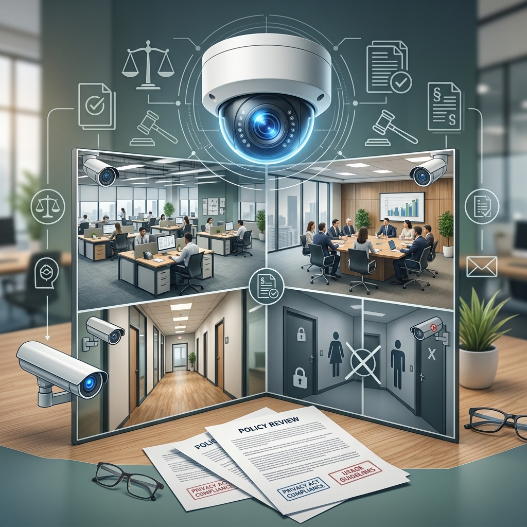 A practical guide to workplace surveillance limits, privacy rules, and employee notice requirements.
