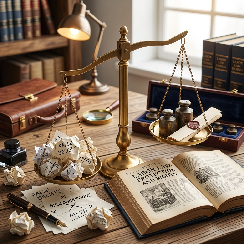 Discover which popular workplace rights beliefs are true, false, or only partly protected under employment laws.