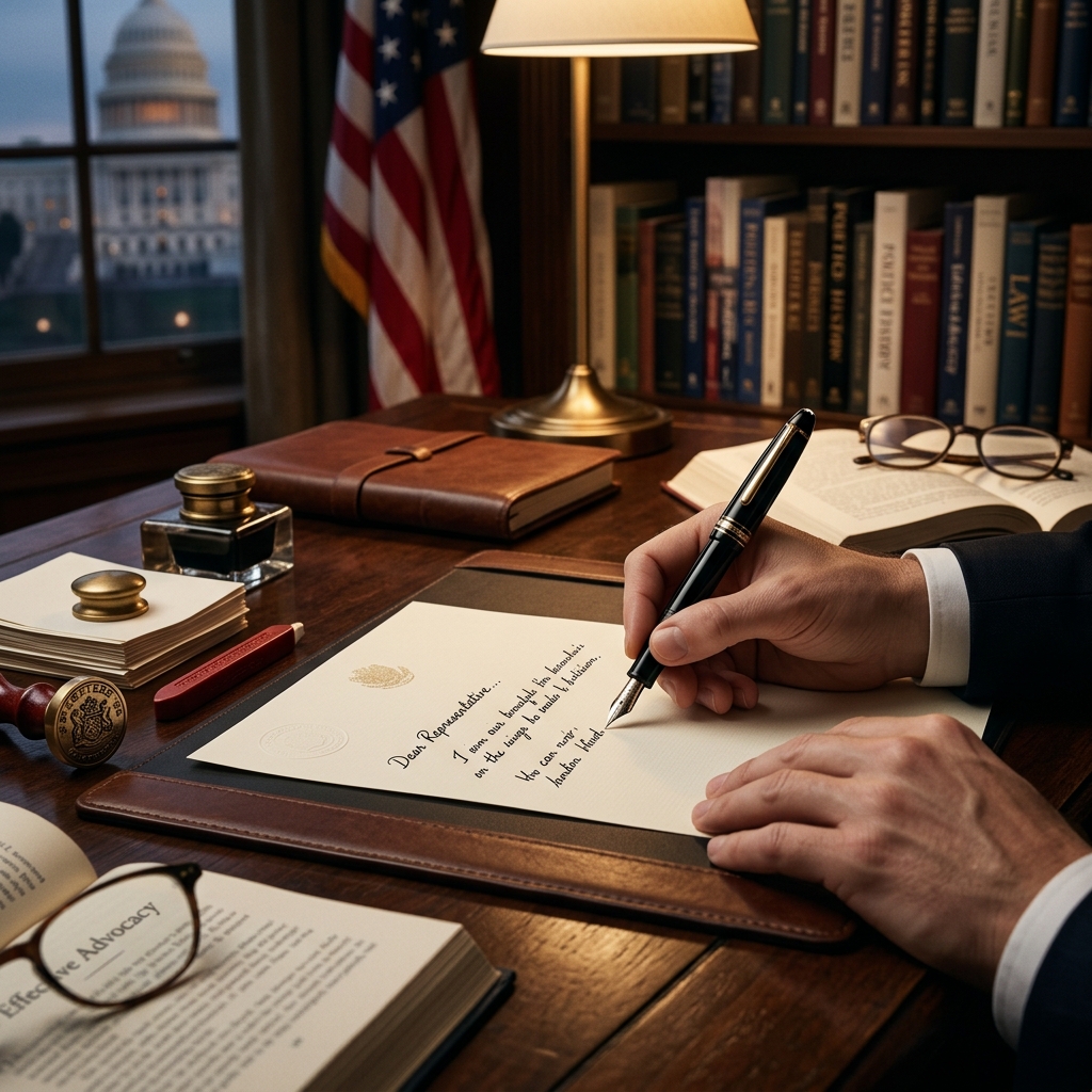 A practical, step‑by‑step guide to crafting persuasive letters and emails that get attention – and responses – from elected officials.