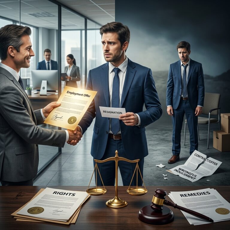 Wrongful Inducement to Leave a Job: Rights & Remedies